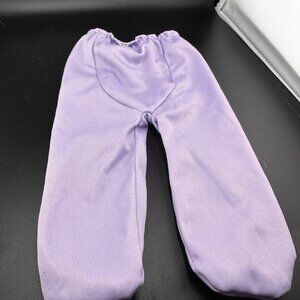 Vtg Cabbage Patch Kids Doll Clothes 1983 Coleco 1980s Purple Lavender Tights